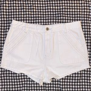 Free People White Shorts